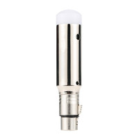 Récepteur sans fil 2.4G avec batterie, contrôleur DMX sans fil 2.4G, console d'éclairage de scène DJ, récepteur DMX512 avec batterie