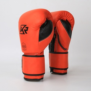 Gants <span class=keywords><strong>de</strong></span> boxe professionnels pour l'entraînement et la compétition, en cuir véritable avec lacets en cuir <span class=keywords><strong>de</strong></span> vache - Product Image 6