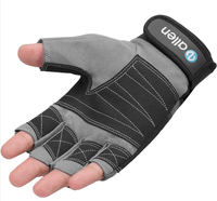 Gant de kayak professionnel demi-doigt renforcé Amara Palms Gants de voile pour la plongée Jet Ski Nautisme Ski nautique