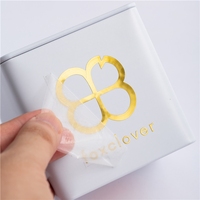 Etiquetas de Productos de Lujo Impermeables, Logotipo 3D Impreso, Calcomanías de Transferencia UV, Etiquetas de Vinilo DTF Personalizadas para Empaque