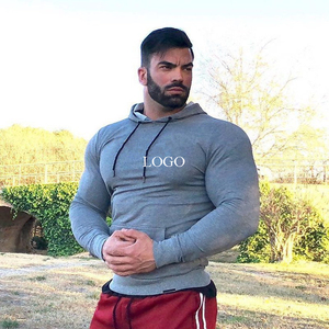 High Quality Bulk Logo Printed Fashion Designer Men'S Streetwear Sport <strong>Gym</strong> <strong>Hoodie</strong> - Product Image 6