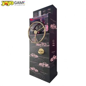 เครื่องเล่นเกมอินเตอร์แอคทีฟธีมมาสด้า พวงมาลัยสีทองสไตล์เรโทร อุปกรณ์บันเทิงแบรนด์ดังสำหรับสถานที่เกี่ยวกับยานยนต์ - Product Image 3