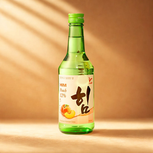 Boisson de soju coréenne avec un bon choix saveur de pêche pour les accords alimentaires fabricant vietnamien emballage de bouteilles motif de liqueur alcoolisée - Product Image 6