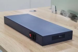 Commutateur réseau Gigabit 24 ports à vente chaude en usine avec QoS VLAN, boîtier en fer, 24 ports RJ45, pour centre de données, commutateur Ethernet - Product Image 3