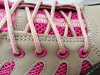 Chaussures de sécurité de travail à bout en acier anti-écrasement de couleur rose pour femmes respirant sans lacet léger en acier sans lacet athlétique