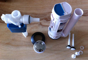 Onderzijde gemonteerde g 1/2 toilet stortbakinlaatklep met verstelbare kogelkraan - Product Image 4