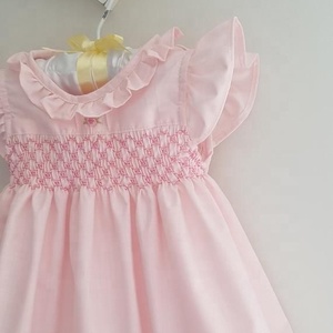 Cute-Baby-Smoked <b>toddler</b> Handmade dress with Beautiful Smoked Embroidery - 2020 - Product Image 1