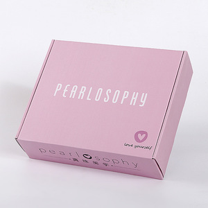 Custom Logo Wholesale Small Large Pink Black White Colored Jewelry Lip Gloss Eyelash Paper Box Packaging Shipping Boxes