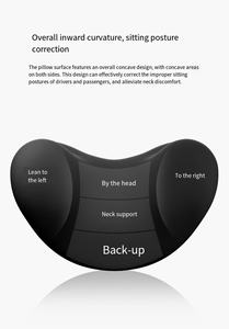 Gối cổ xe để ngủ trong khi lái xe, gối cổ gắn trên xe, tựa đầu ghế. - Product Image 6