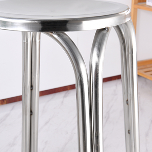 Stainless Steel Metal <strong>Stool</strong> Hospital School Use Sitting <strong>Chair</strong> Customizable Commercial Furniture Factory Direct Sale - Product Image 3