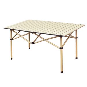 Juego de Cinco Piezas de Mesa y Sillas Plegables de Metal con Bolsa de Transporte, Portátil para Campamento, Gimnasio, Playa y Viajes - Product Image 3