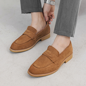 Mocasines de Cuero Genuino para Hombre, Zapatos de Vestir para Hombre, Zapatos de Moda para Bodas, Fiestas y Eventos - Product Image 6
