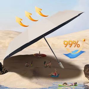 Custom Logo 12K Auto Open Double Bones <b>Umbrella</b> Design for Business & Rain Protection - Product Image 4