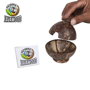 Bol naturel fait à la main de haute qualité pour soupe ou salade de noix de coco - Product Image 5