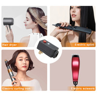 Adaptateur électrique industriel RIFENG ALCI 10A avec protection contre les fuites, prise de sécurité auto-diagnostiquante 125V norme américaine pour sèche-cheveux