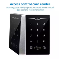 Scanner de codes à barres 2D 125Khz ID EM RFID Lecteur de codes QR avec Wiegand RS232/485 UART pour système de contrôleur d'accès de porte TCP/IP