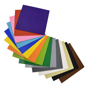 Base per Costruzioni con Mattoncini Piccoli 32*32 Punti 25.5*25.5CM, Base Grande per Costruzioni 10 Pollici, <span class=keywords><strong>Giocattoli</strong></span> - Product Image 1