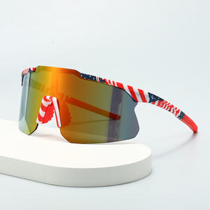 Gafas de Sol Deportivas de Media Montura con Bandera Americana, Día de la Independencia, para Montañismo, Esquí, Ciclismo, Lentes Fotocromáticas Unisex UV Vietnam - Product Image 2