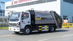 Klf 10cbm dongfeng kaiput Xe tải rác nhỏ gọn xe tải điện tinh khiết với tay lái trái và phải xe năng lượng mới - Product Image 3