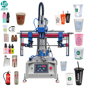 Máquina <span class=keywords><strong>de</strong></span> serigrafía <span class=keywords><strong>de</strong></span> sobremesa para vasos cónicos desechables <span class=keywords><strong>de</strong></span> plástico, botellas <span class=keywords><strong>de</strong></span> agua, champú y cerveza - Product Image 1