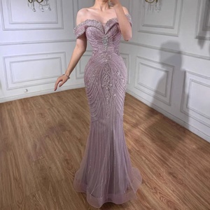 Serene Hill LA73140 Vestidos de Noche Negros con Hombros Descubiertos, Estilo Sirena, con Cuentas, Elegantes, para Fiestas Formales, para Mujer, 2026 - Product Image 5