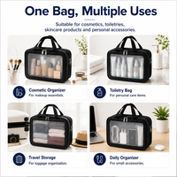 Trousse de Toilette Séparation Humide/Sèche, Pochette de Rangement Cosmétique et Soins de la Peau pour la Natation, Organisateur de Douche de Voyage Étanche, Logo Personnalisé OEM ODM