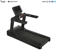 Solution clé en main pour projets de salles de sport commerciales : Tapis de course commercial avec écran LCD pour distributeurs d'équipements de gym en Amérique du Nord