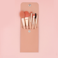 8 pièces de pinceaux de maquillage rose violet, cosmétique, livraison gratuite pour échantillon