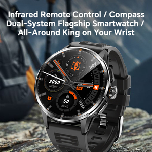 Montre connectée sport 4G avec carte SIM, grande mémoire H81, compatible TikTok, Facebook, <span class=keywords><strong>YouTube</strong></span>, WhatsApp et appels vidéo - Product Image 5