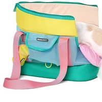 Sac à dos respirant pour petit chien, sac de transport portable à bandoulière motif dessin animé, grande capacité 5 kg