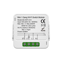 Module d'interrupteur intelligent WiFi Tuya Smart Life APP, télécommande sans fil, 16A, interrupteur mural à 2 voies, éclairage intelligent, contrôleur universel