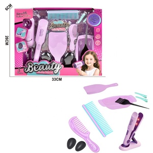 Ensemble de jouets de <span class=keywords><strong>salon</strong></span> de coiffure et de <span class=keywords><strong>maquillage</strong></span> BaoHan Princess pour filles, comprend des jeux de <span class=keywords><strong>salon</strong></span> de coiffure factices en plastique - Product Image 4