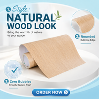 Película Decorativa con Diseño de Madera, Película para Mascotas, Fabricantes de Película Decorativa de PVC para Prensado al Vacío, Venta al por Mayor, Personalizada