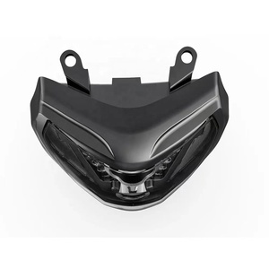 Conjunto de Faro Delantero LED para Motocicleta Homologado con Marca E, con DRL y Luz de Carretera/Cruce para Yamaha MT 09 FZ 09 MT09 FZ09 2014-2016 <span class=keywords><strong>MT07</strong></span> - Product Image 4