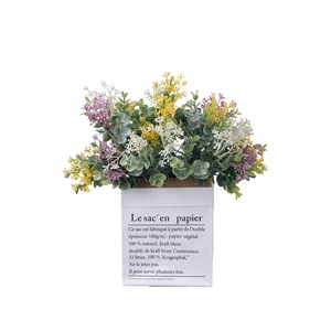 ดอกยูคาลิปตัสประดิษฐ์ CallaFloral ทำจาก PVC ยางนิ่ม ก้านเดี่ยว สำหรับตกแต่งงานแต่งงานและบ้าน สีขาวบริสุทธิ์ สีม่วงอ่อน - Product Image 5