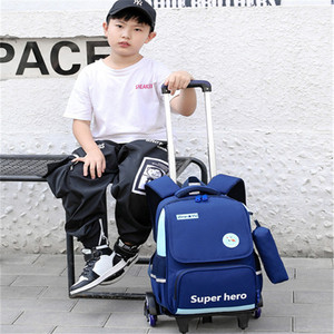<span class=keywords><strong>Sac</strong></span> à <span class=keywords><strong>dos</strong></span> scolaire à roulettes tendance et mignon à motif de dessin animé <span class=keywords><strong>pour</strong></span> filles, idéal <span class=keywords><strong>pour</strong></span> les élèves du primaire - Product Image 6
