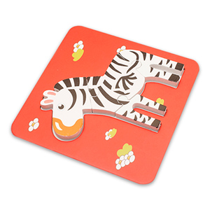 Nuovo <span class=keywords><strong>gioco</strong></span> da tavolo per bambini in legno cognitivo abbinamento puzzle giocattolo per bambini - Product Image 3