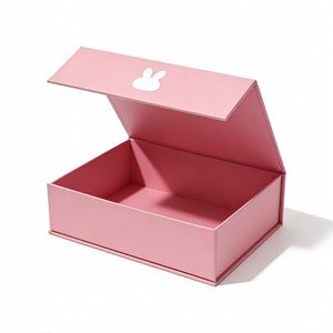 Customized High End Recyclable Magnetic Flip <b>Box</b> Glossy/Matt Lamination <b>White</b> Cardboard Personalized Clothing Packaging Gift <b>Box</b> - Product Image 5