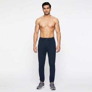 High Quality <b>Men's</b> Slim Fit Polyester Mid Waist Midweight Customizable Flat Front <b>Stretch</b> Canvas Pants Casual Office Ready - Product Image 1
