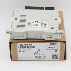 FX3U-4AD-ADP โมดูลคอนโทรลเลอร์แบบตั้งโปรแกรมได้ PLC ซีรีส์ FX3U ของแท้ใหม่เอี่ยม FX3U-4AD-ADP - Product Image 1