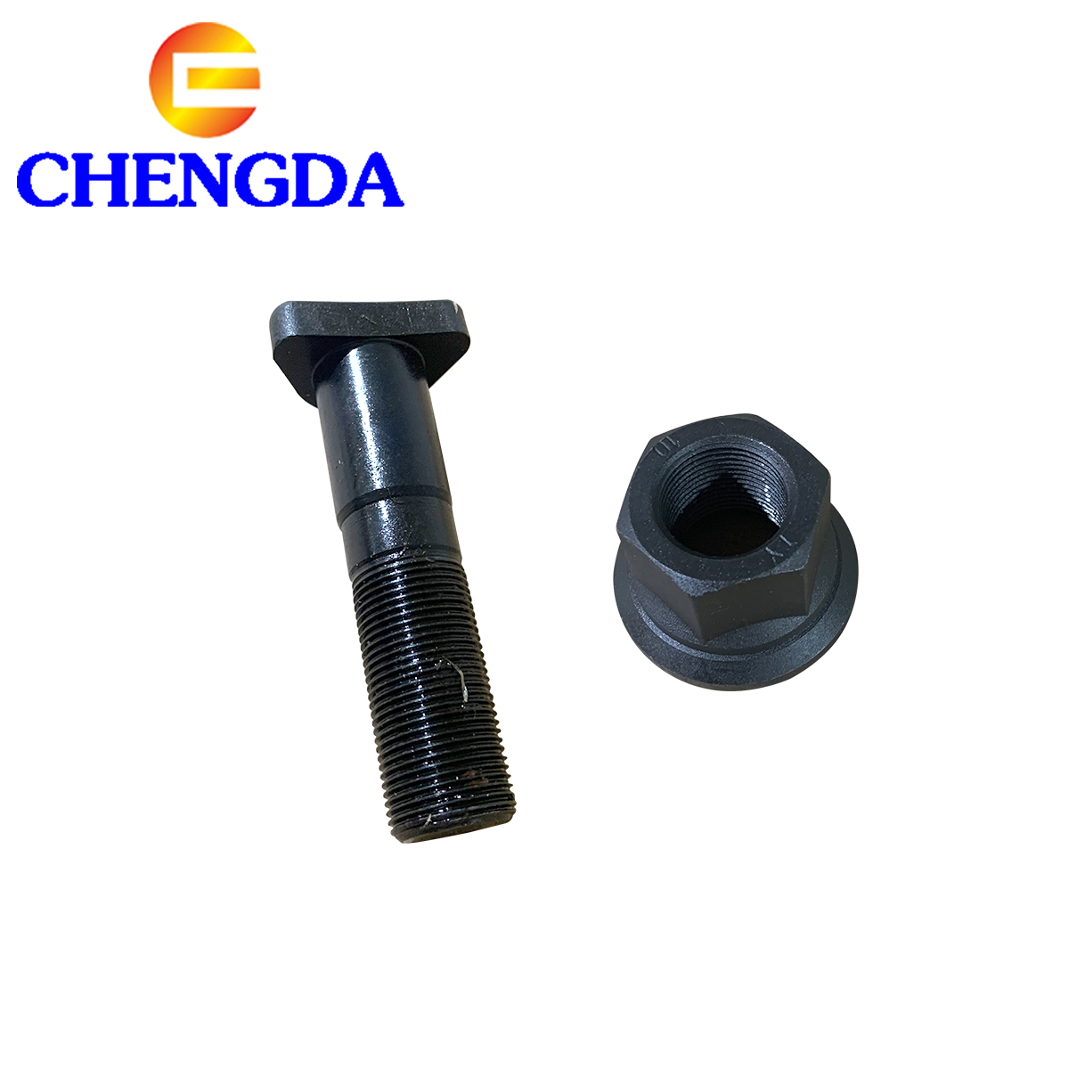 Запчасти для грузовиков AZ9100410104, болт переднего колеса с гайкой