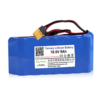 Batterie au lithium ternaire rechargeable OEM d'usine 18,5 V 9-15 Ah 5S 6S 18650 pour véhicules logistiques AGV de taille moyenne et petite et AMR CE