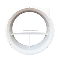 Ventilateur axial industriel 440 mm à haut débit et faible bruit, souffleur de ventilation 3600 airflow, pression statique 25 Pa pour usine et entrepôt
