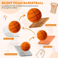 Nouveau ballon de basketball 2026 amélioré en mousse PU, silencieux et à rebond élevé, taille 7