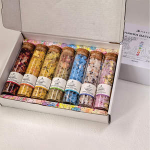 NATTH Sal de Banho Personalizável 100% Puro e Natural com 7 Chakras |   Sono e Alívio do Estresse, Alívio da Ansiedade e Relaxamento Profundo - Product Image 2
