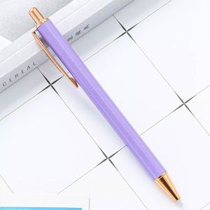 <b>Pens</b> with Custom Logo Ballpoint <b>Pens</b> <b>Retractable</b> Black Ink Metal <b>Pen</b> for Promotional Gift Office - Product Image 4