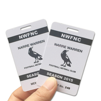 Carte de fidélité en PVC imprimée en couleur, carte de membre personnalisée en plastique, carte de réduction, carte prépayée pour entreprise