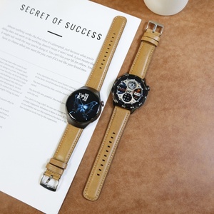 Bracelet de montre en cuir véritable Upro 22 mm pour Huawei GT6 Ultimate Watch5 46 mm, remplacement rapide, bracelet de montre intelligente OEM - Product Image 6