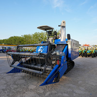 Moissonneuse-batteuse à riz 88/102/112HP avec réservoir petit/grand
