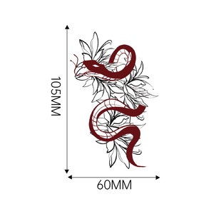 Autocollant de <span class=keywords><strong>tatouage</strong></span> rétro style américain, résistant à l'eau, longue durée, imprimé par transfert, fleurs peintes à la main, marguerites pour <span class=keywords><strong>bras</strong></span> - Product Image 4